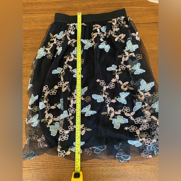 Embroidered Midi Skirt - Picture 5 of 5